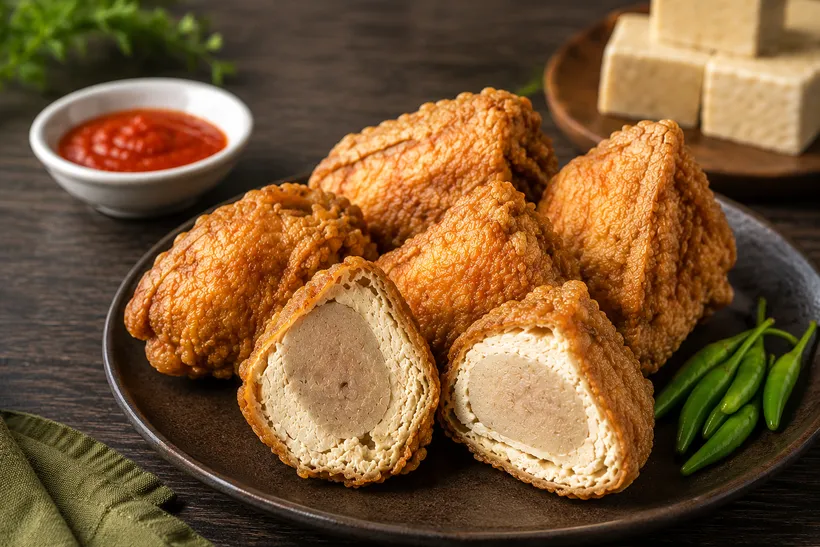 TassoKusuka, tahu bakso beku Tan's Food — tampak 4